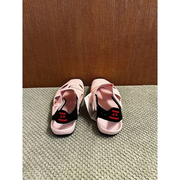 Nike Jordan Flare PS  Sandals  Size 2Y Pink/Black CI7849 602 - Very Rare NWT - Picture 4 of 5